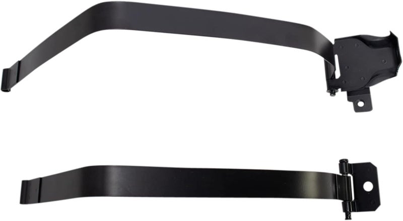 TRQ Fuel Tank Strap Black Compatible with 1995-2000 Toyota Tacoma - Image 1